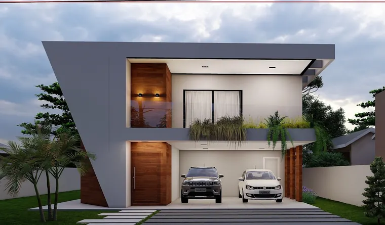 Projeto arquitetônico residencial unifamiliar