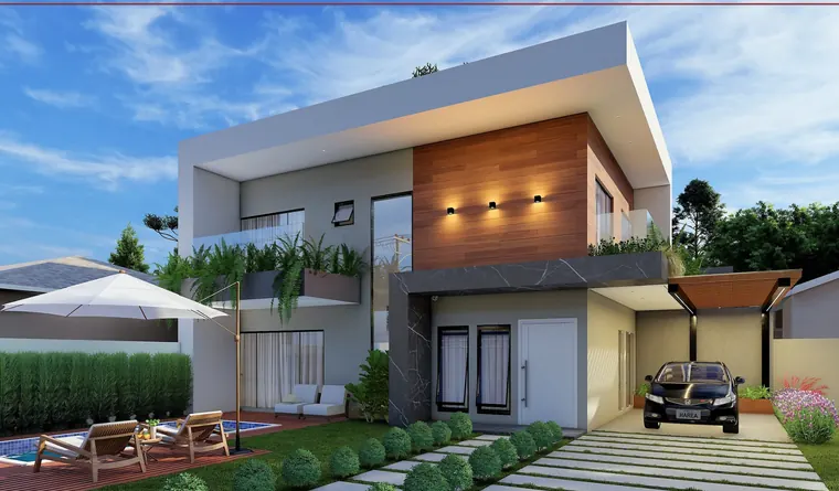 Projeto arquitetônico residencial unifamiliar